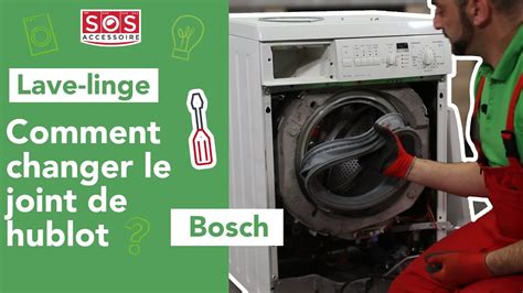 changer joint hublot lave linge bosch maxx 7|Comment changer le joint de hublot d’un lave.